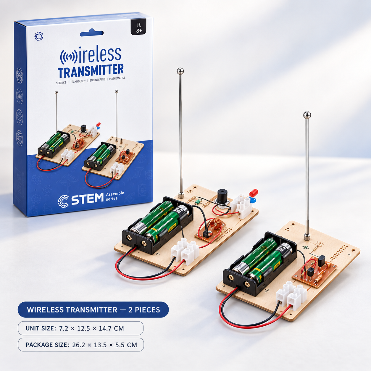 Wireless Transmitter STEM Kit – 2 Pieces