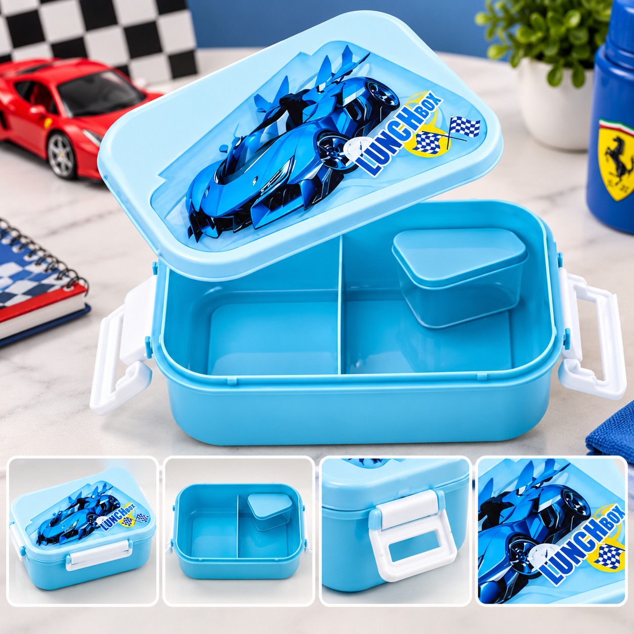 KIDS LUNCH BOX FERRARI
