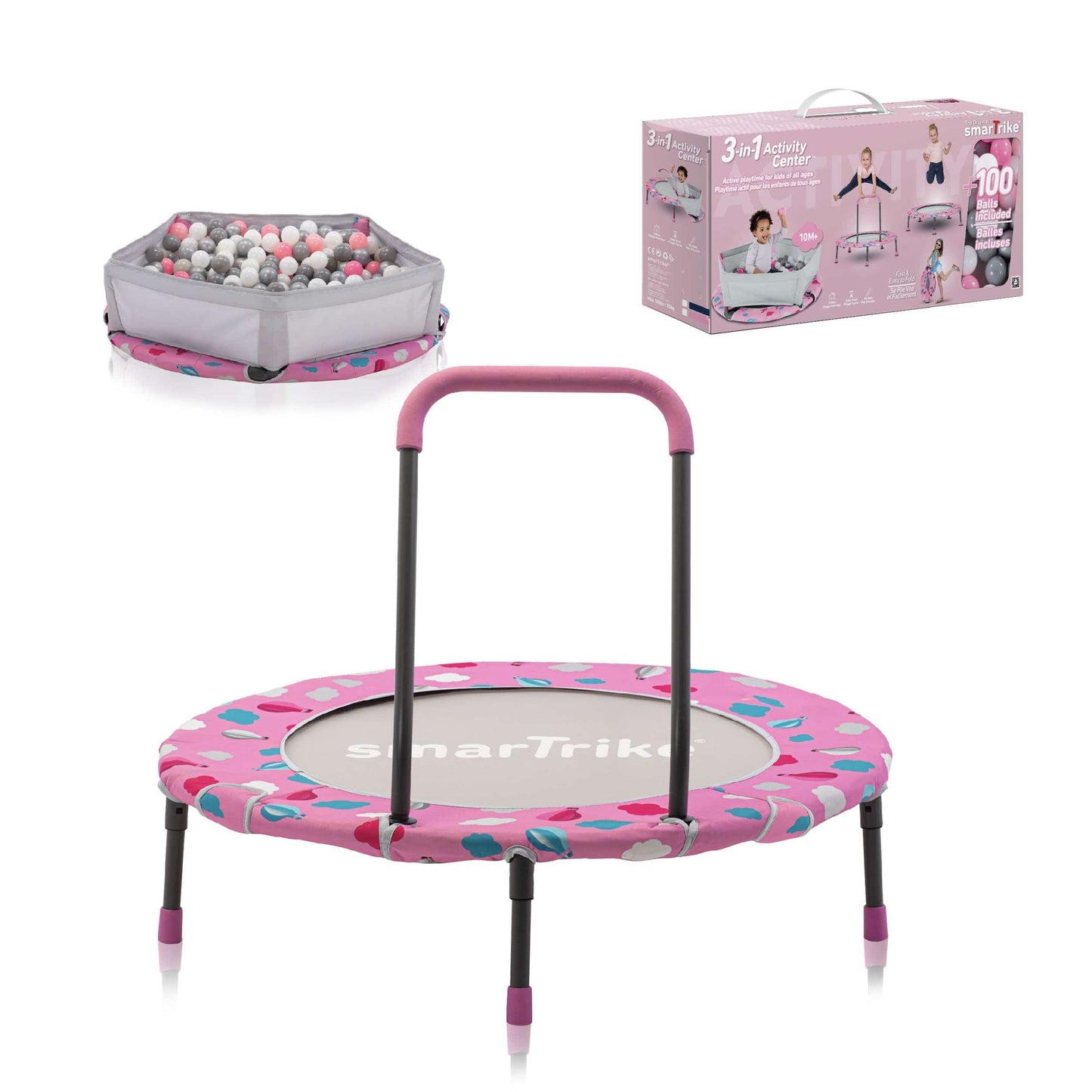 36" FOLDABLE TRAMPOLINE WITH HANDLE JB-036C