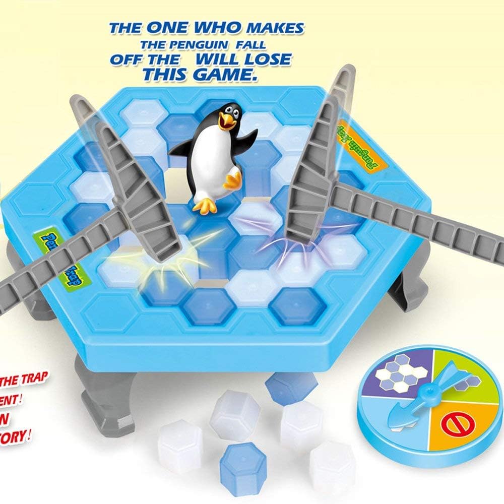 Ice Cubes Save Penguin Icebreaker Beating Toys