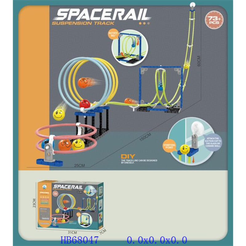 DIY SPACE RAIL SET