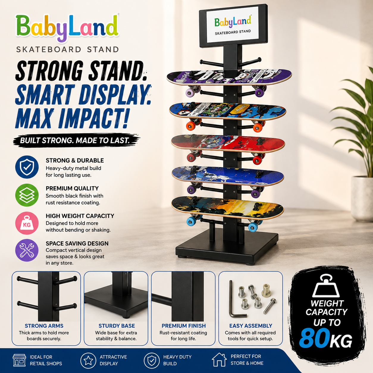 SKATE BOARD STAND