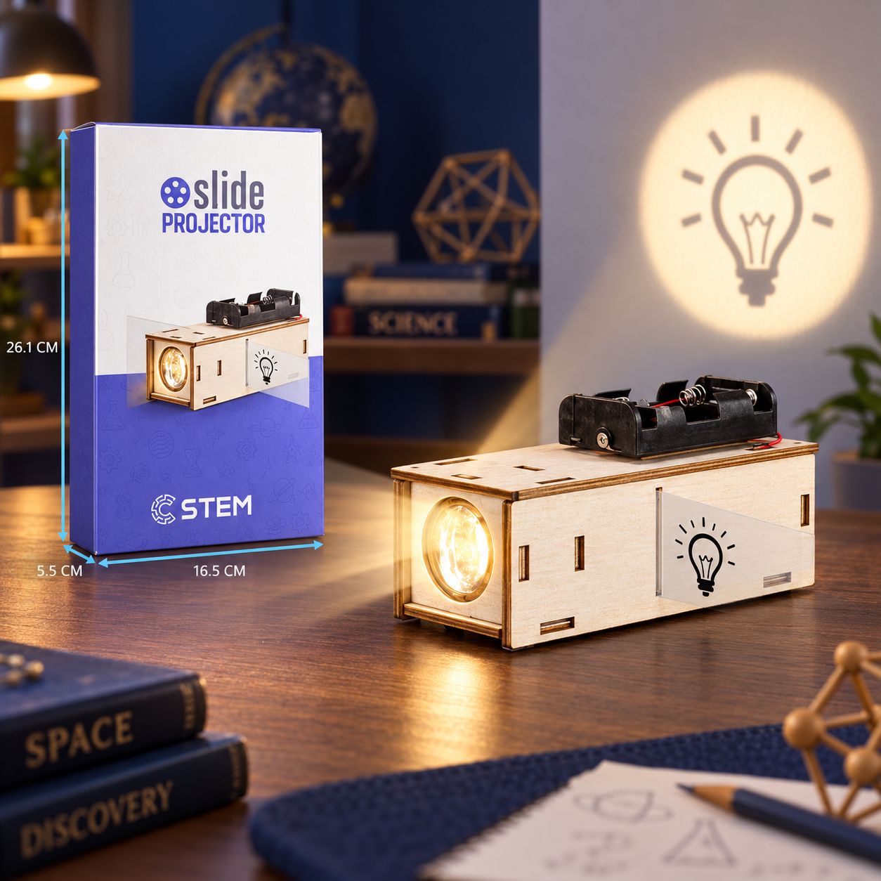 DIY STEM Slide Light Projector