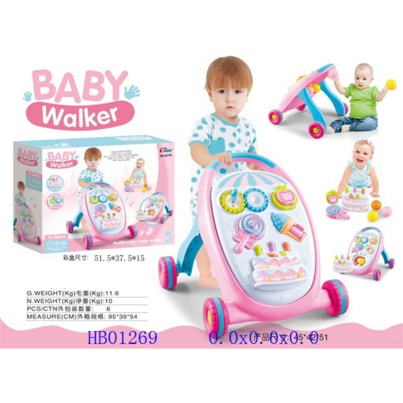 Multifunctional Baby Activity Walker