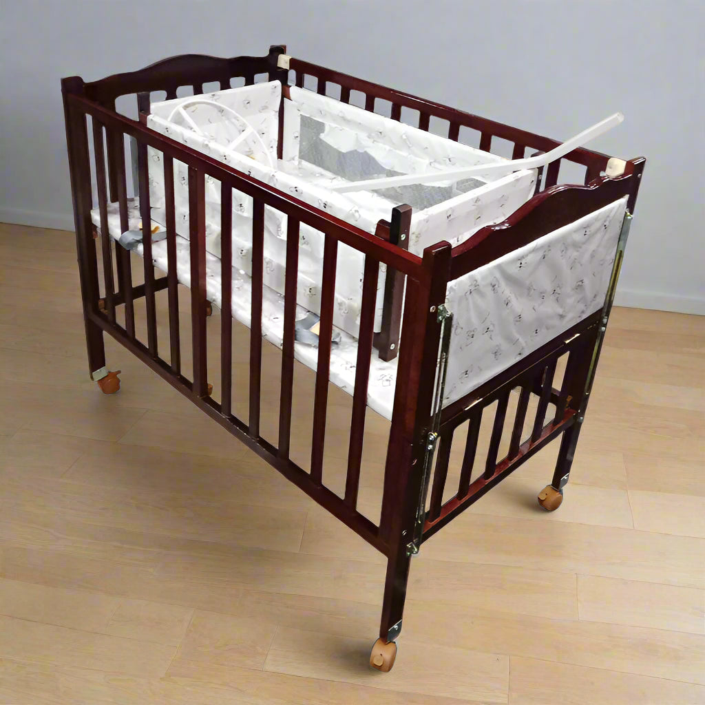BABY COT L-43" W-25" H-35"