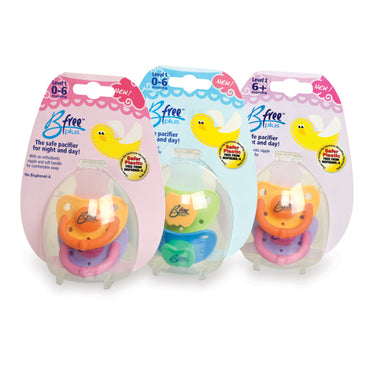 KIDS STAGE 1 PACIFIER TWIN 6+M