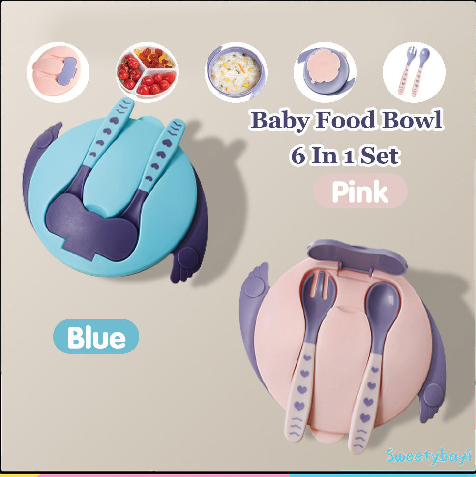 BABY FEEDING BOWL+SPOON