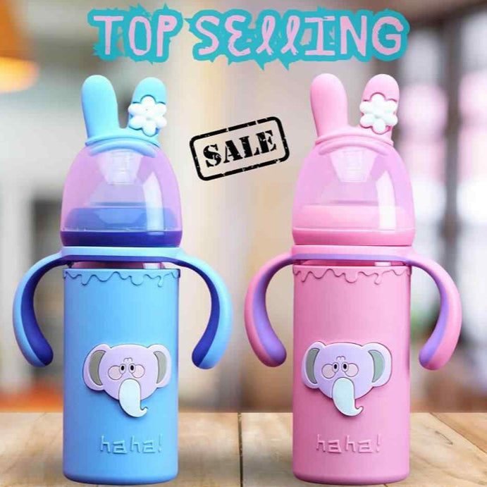 BABY GLASS FEEDER 180ml