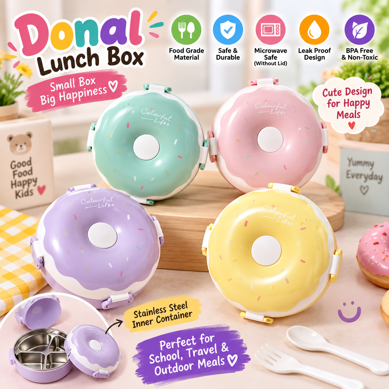 KIDS LUNCH BOX