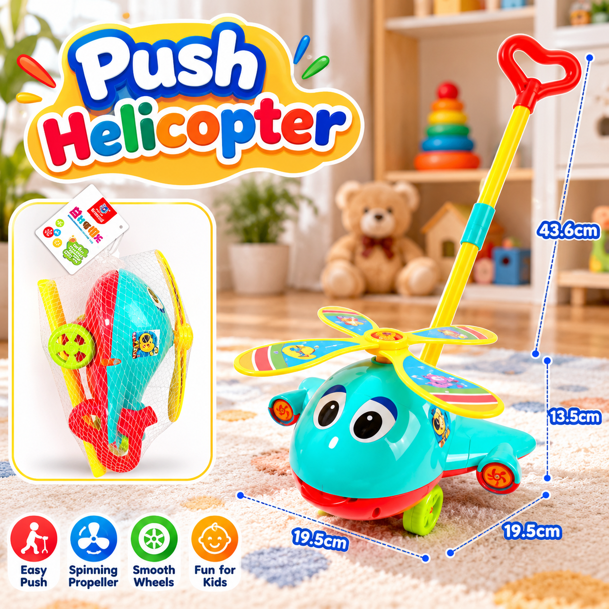 PUSH TOY AIR PLAIN