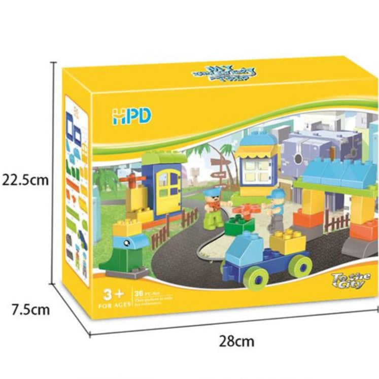 TRAIN BLOCK SET