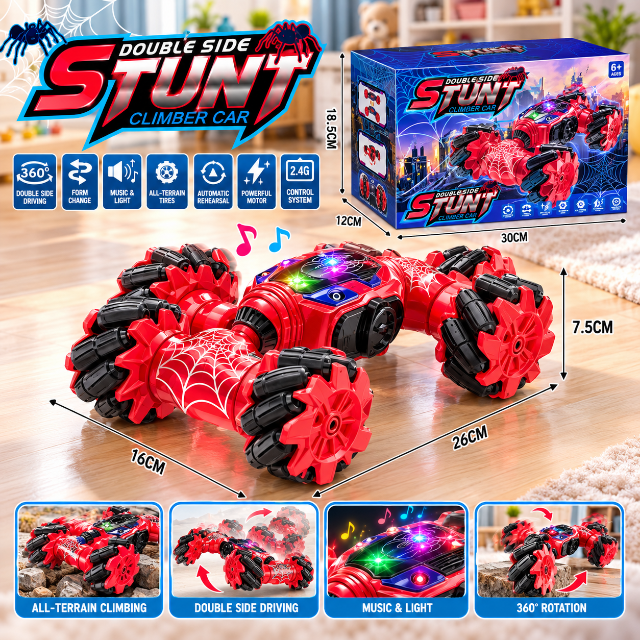 STUNT REMOTE CAR