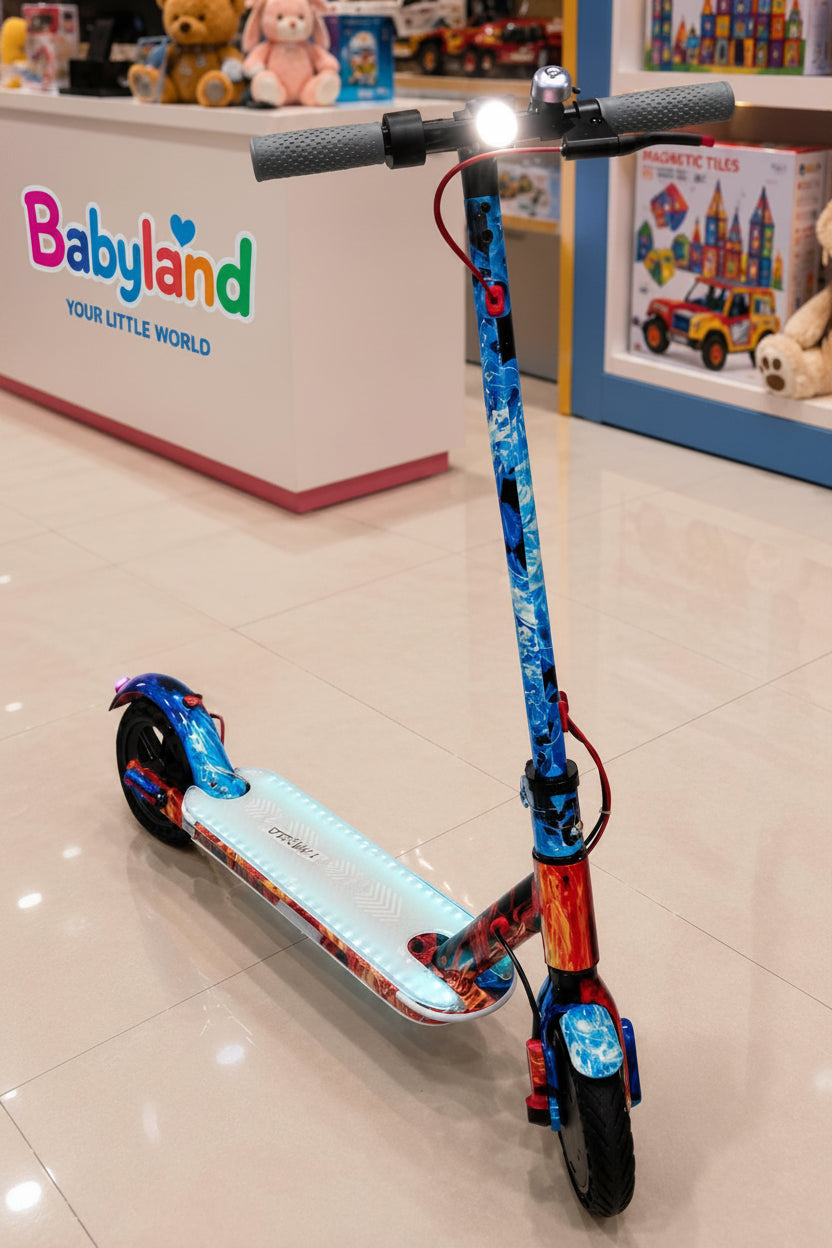 EELCTRIC SCOOTY PAINT BODY DESIGN