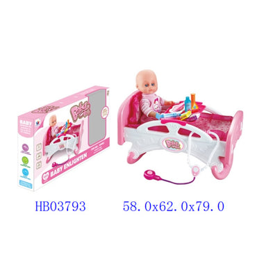 BABY DOLL WITH BED