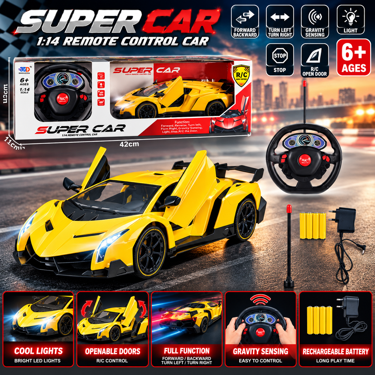 SUPER REMOTE CONTROL CAR