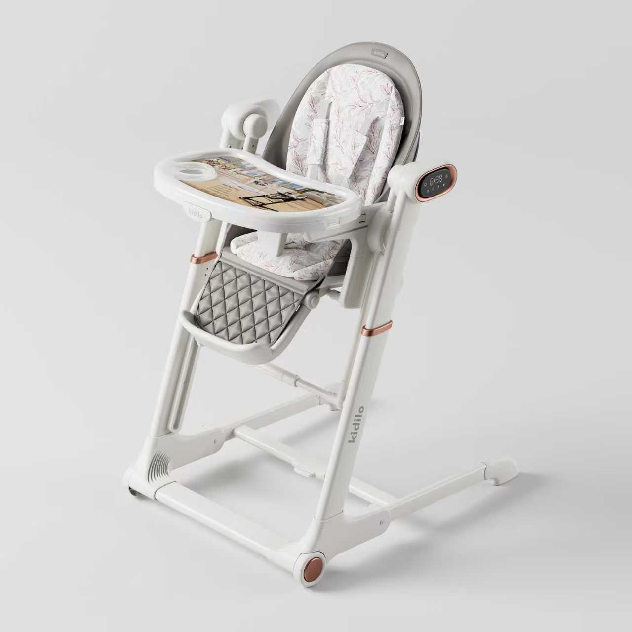 BABY FEEDING CHAIR & AUTO SWING 4 IN 1 KIDILO