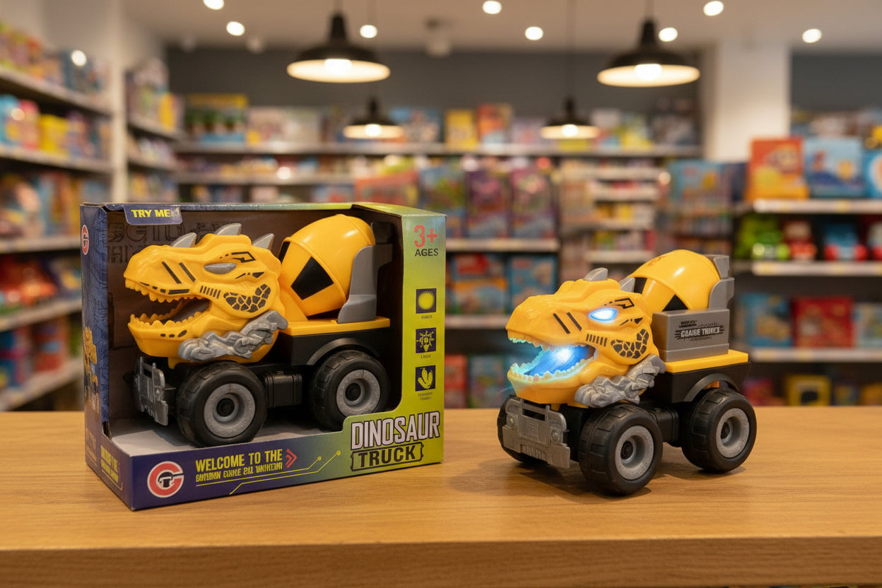 DINKY DINOSAUR TRUCK TOY