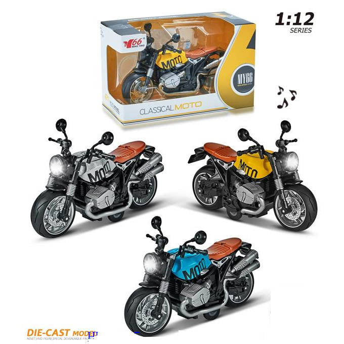 DINKY ALLOY MOTORBIKE PULL BACK