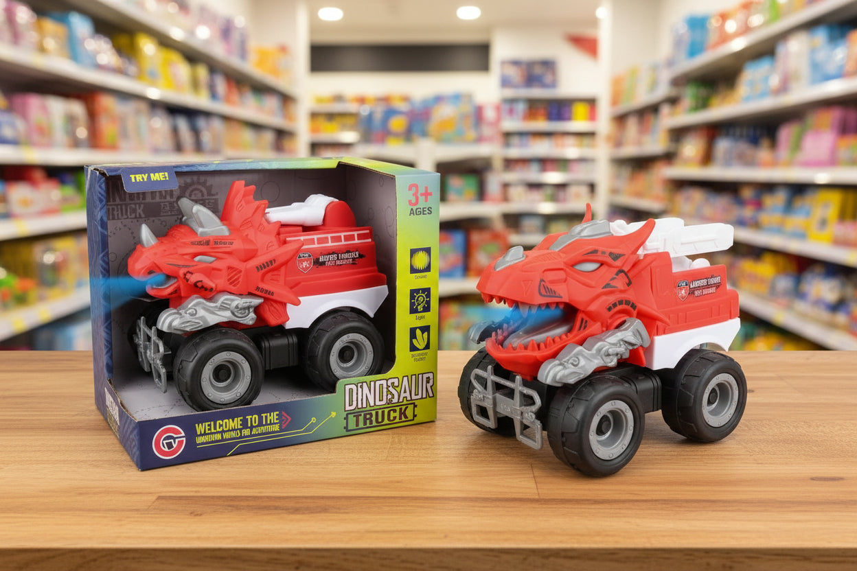 DINKY DINOSAUR TRUCK TOY