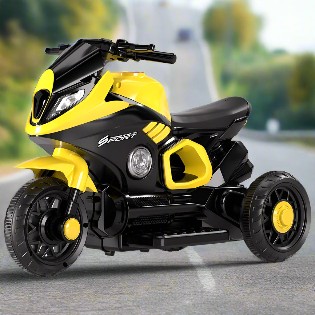 KIDS RIDE ON BIKE L-27" W-14" H-17"