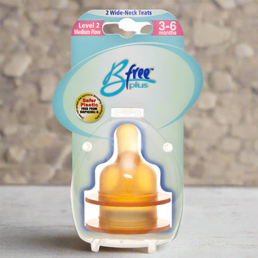 KIDS STAGE 2 NATURAL TEAT 3-6 M TWIN PACK