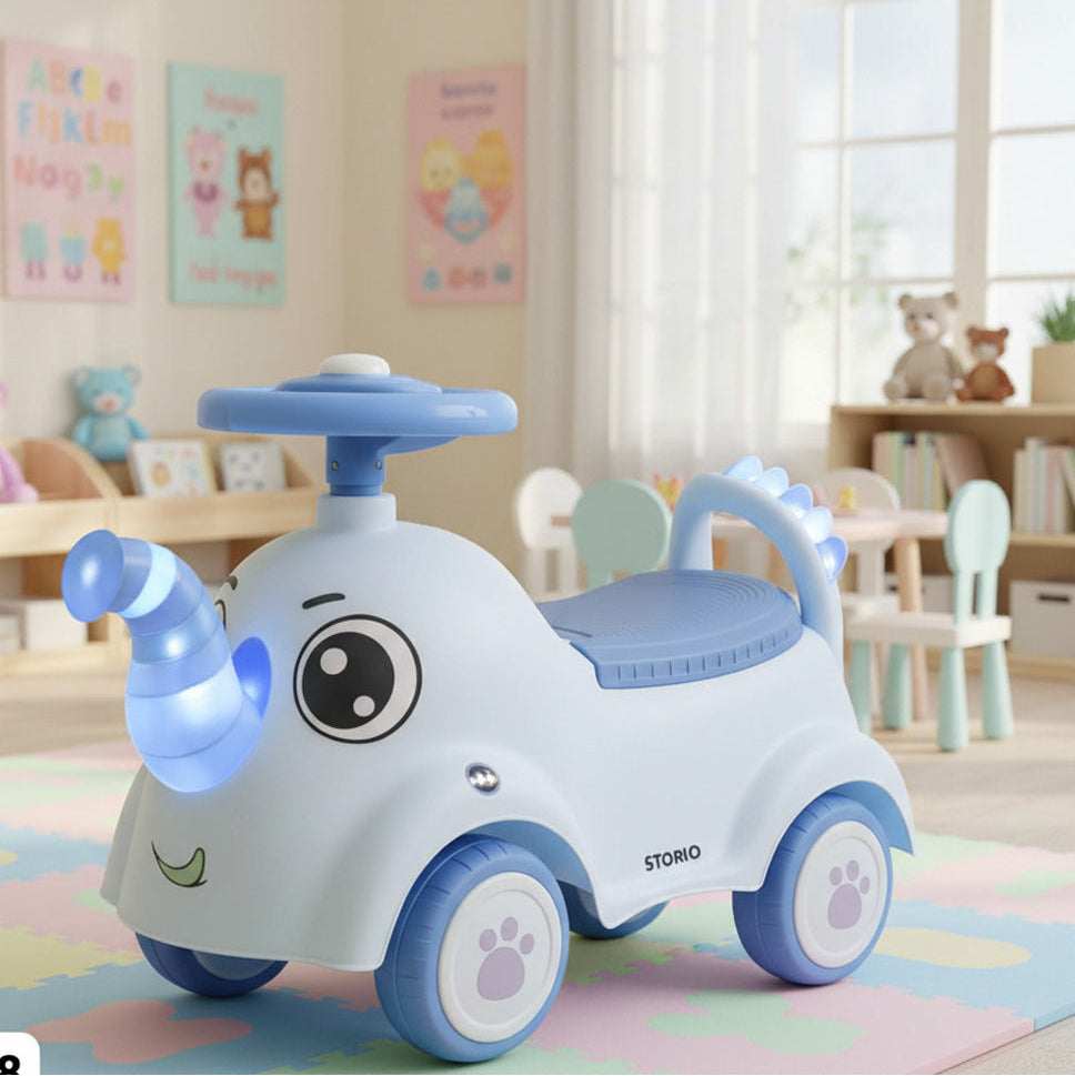 KIDS PUSH CAR ELEPHANT