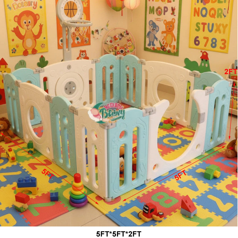 KIDS HAPPY GAME FENCE L-5FT * W-5FT * H-2FT