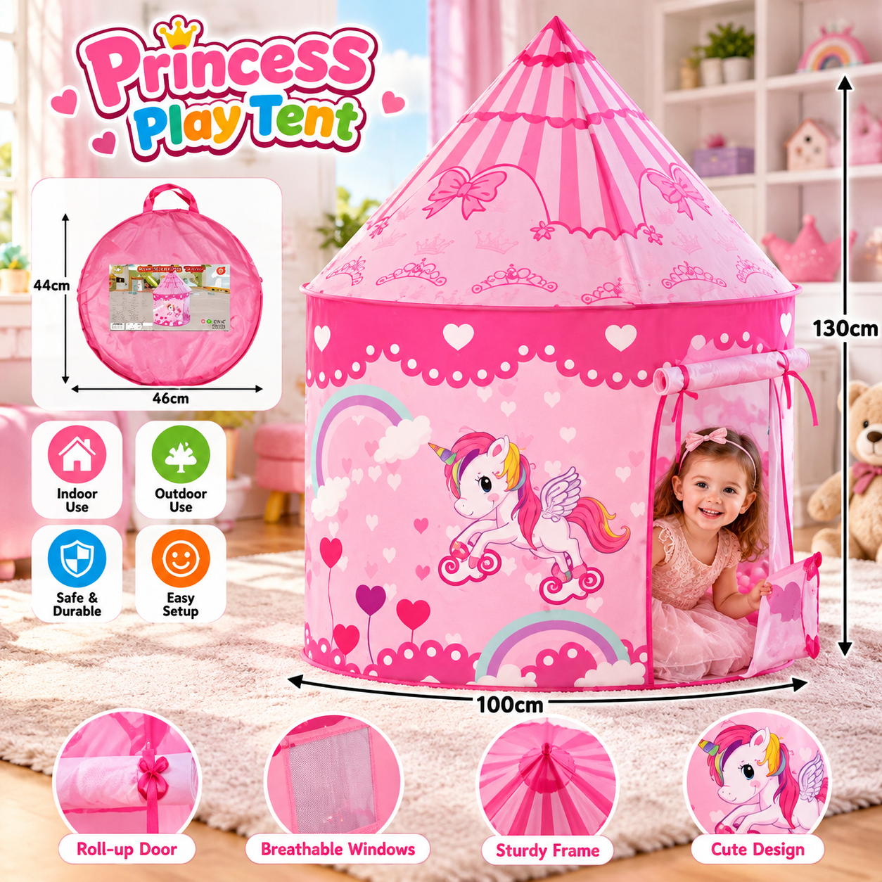 TENT HOUSE UNICORN BAG