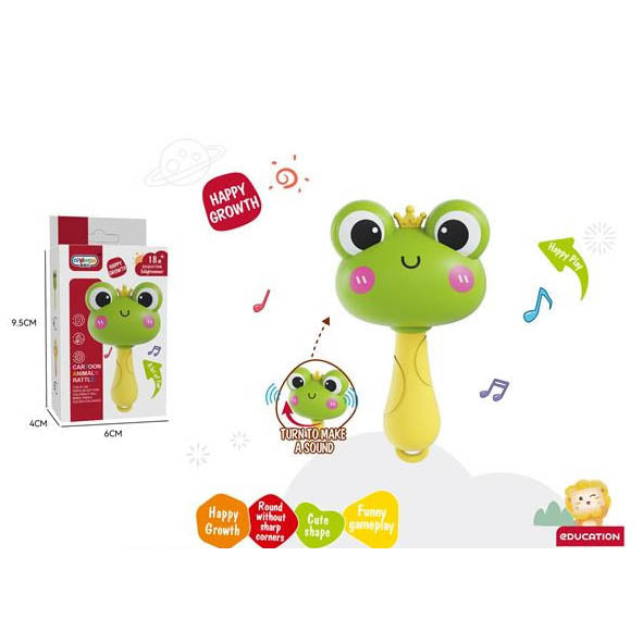 RATTLE SET TOY FROG