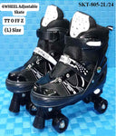 CHILDREN SKATE SHOES 4WHEEL ADJUSTABLE