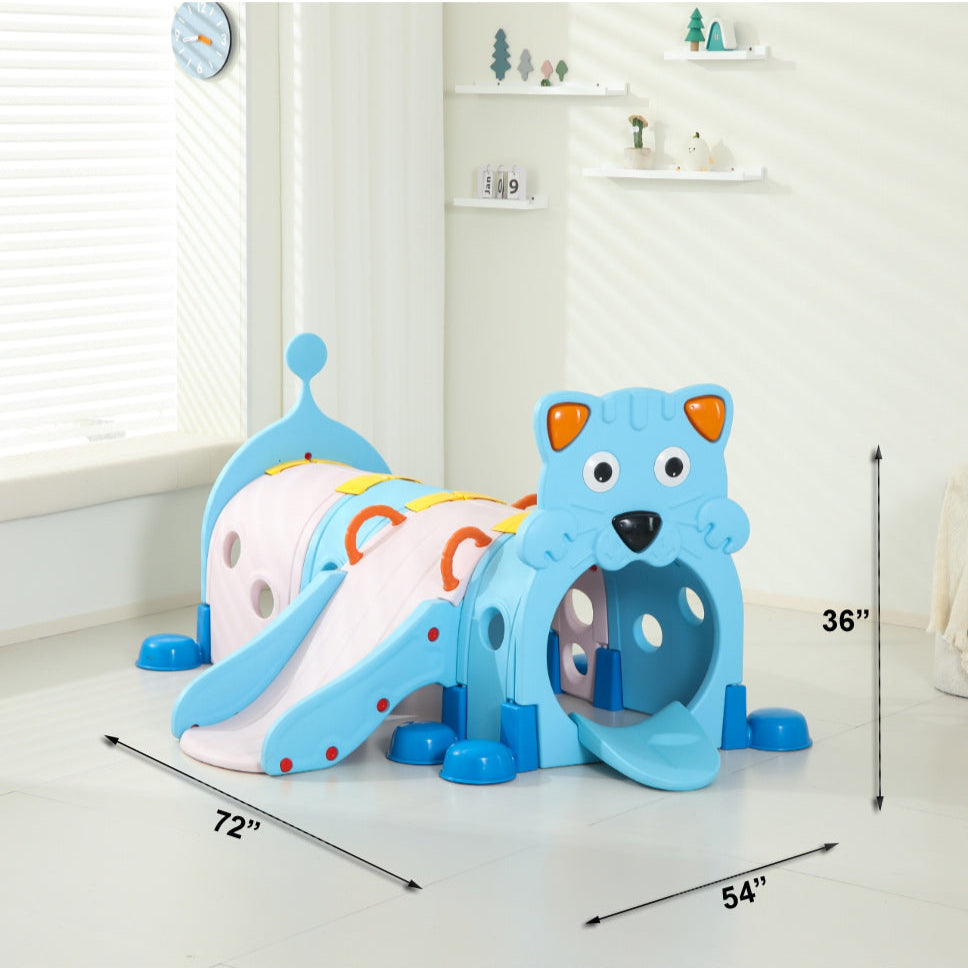 KIDS TUNNEL LION FACE L-72" W-44" H-38"