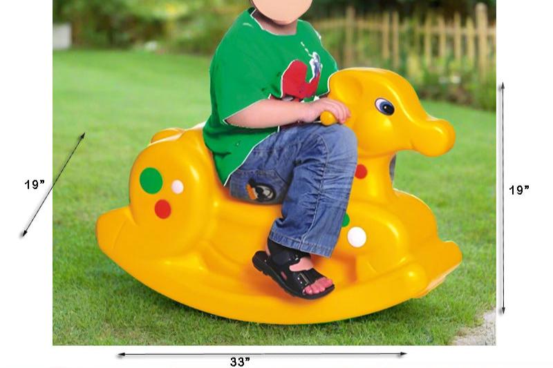 KIDS SEE -SAW PONY L-33" W-19" H-19"