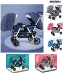 Twin Face to Face Baby Stroller S-758P