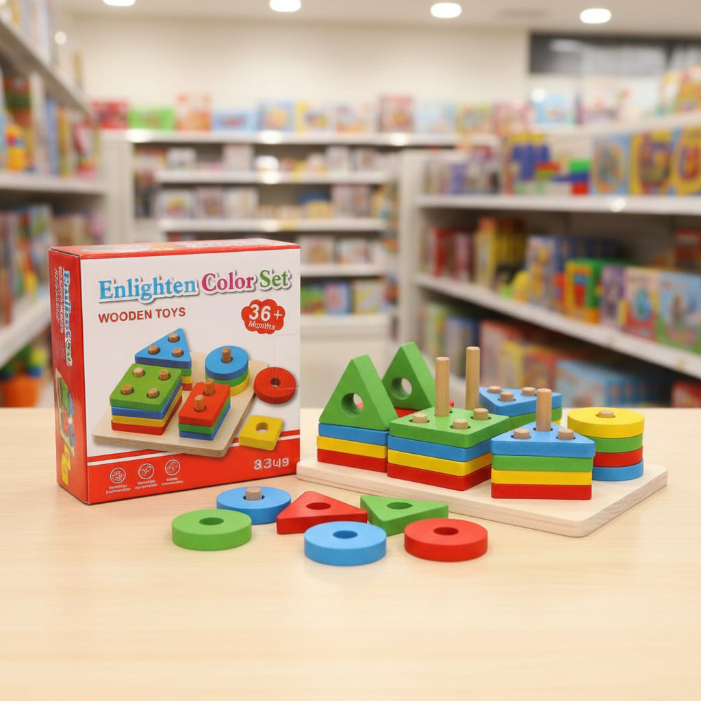 WOODEN PUZZLE PLAY TOYS
