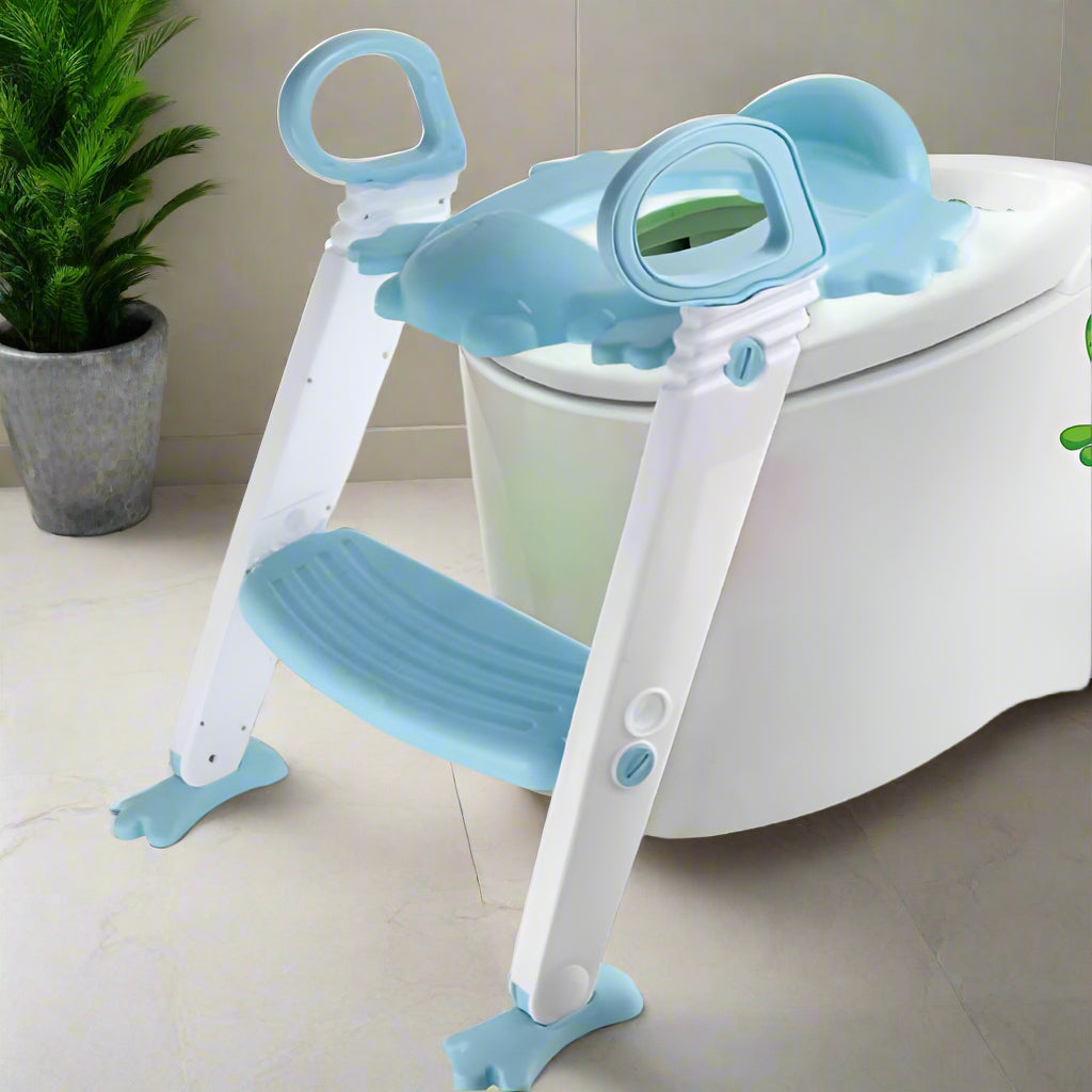 KIDS COMMODE SEAT + STEP