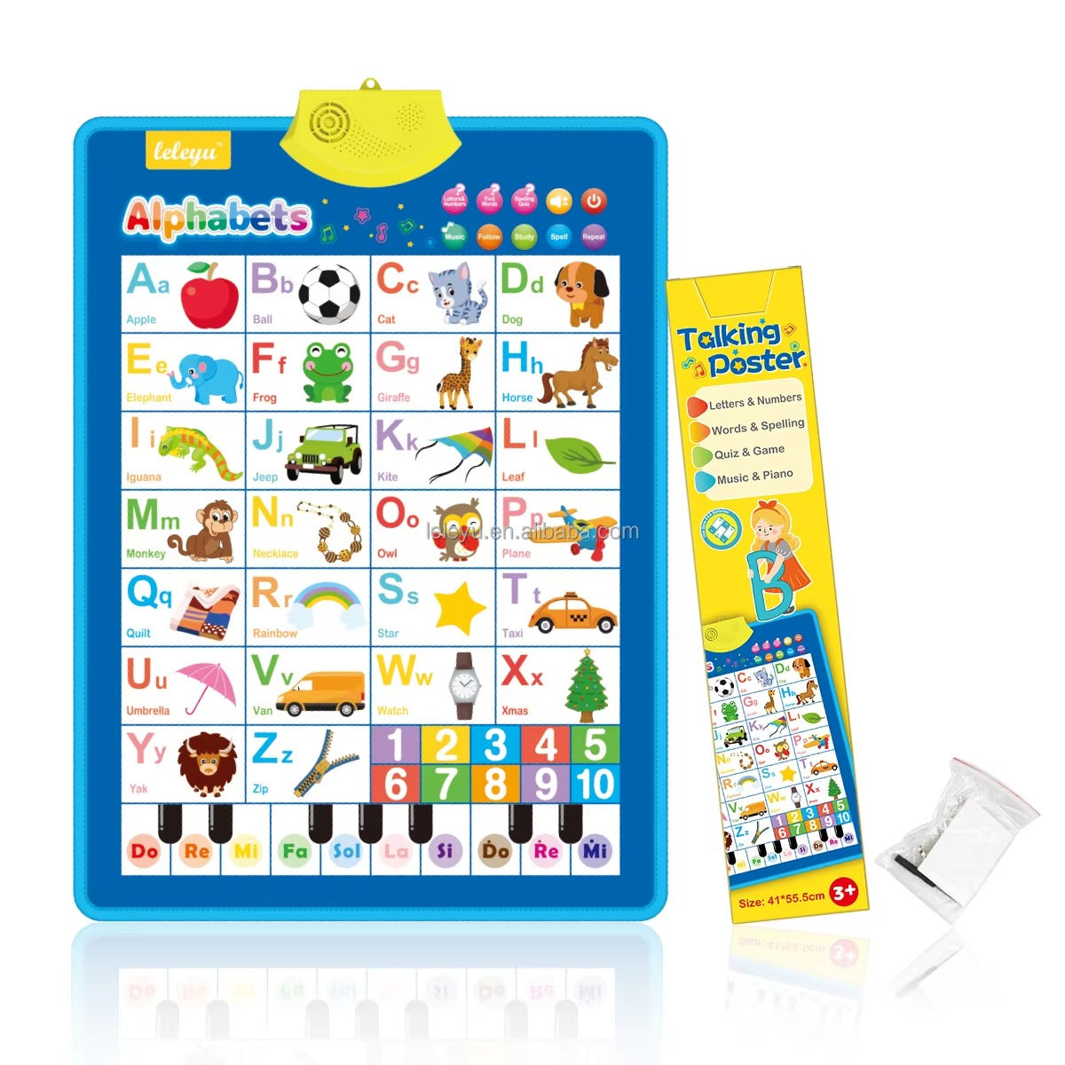 KIDS EDUCATIONAL TALKING POSTER TOYS