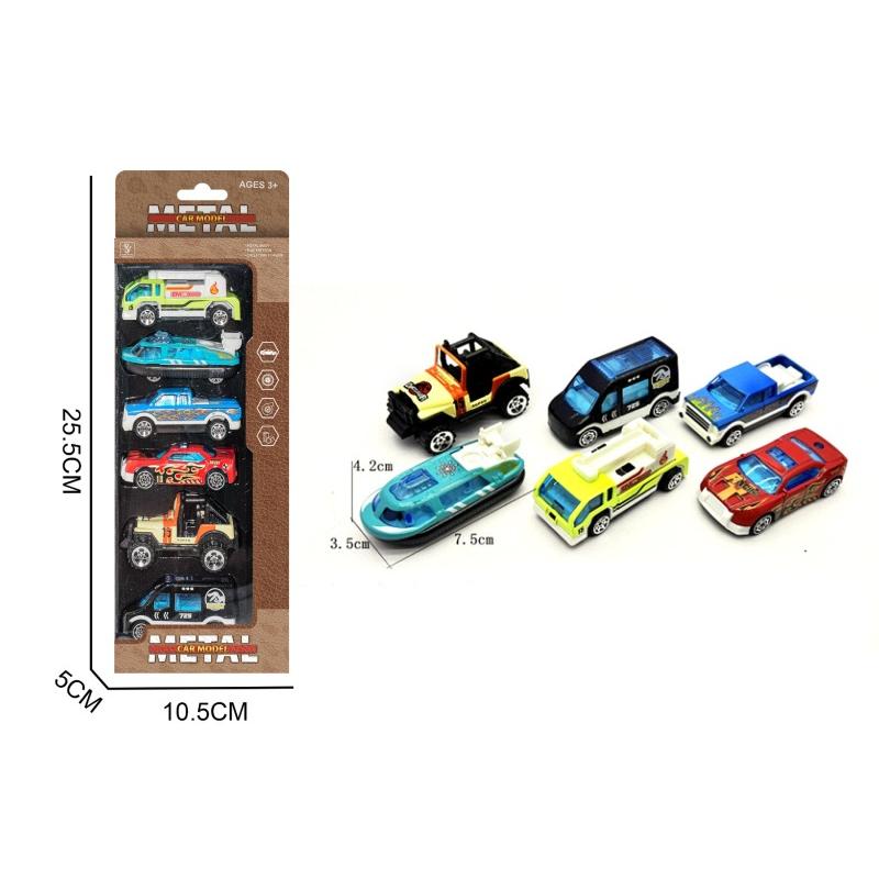DINKY TOY 6PCS METAL