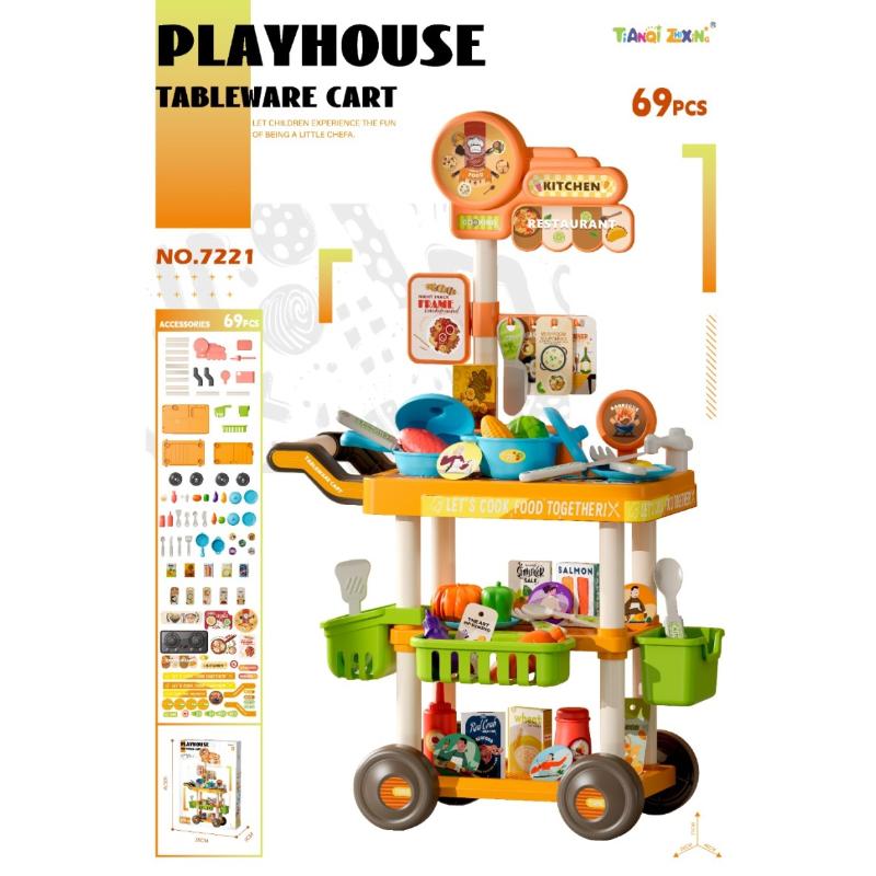 KITCHEN TOY TROLLY