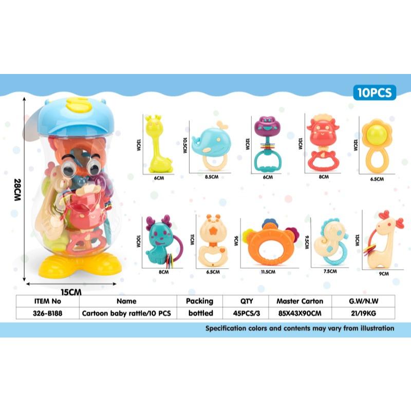 RATTLE TOY IN JAR