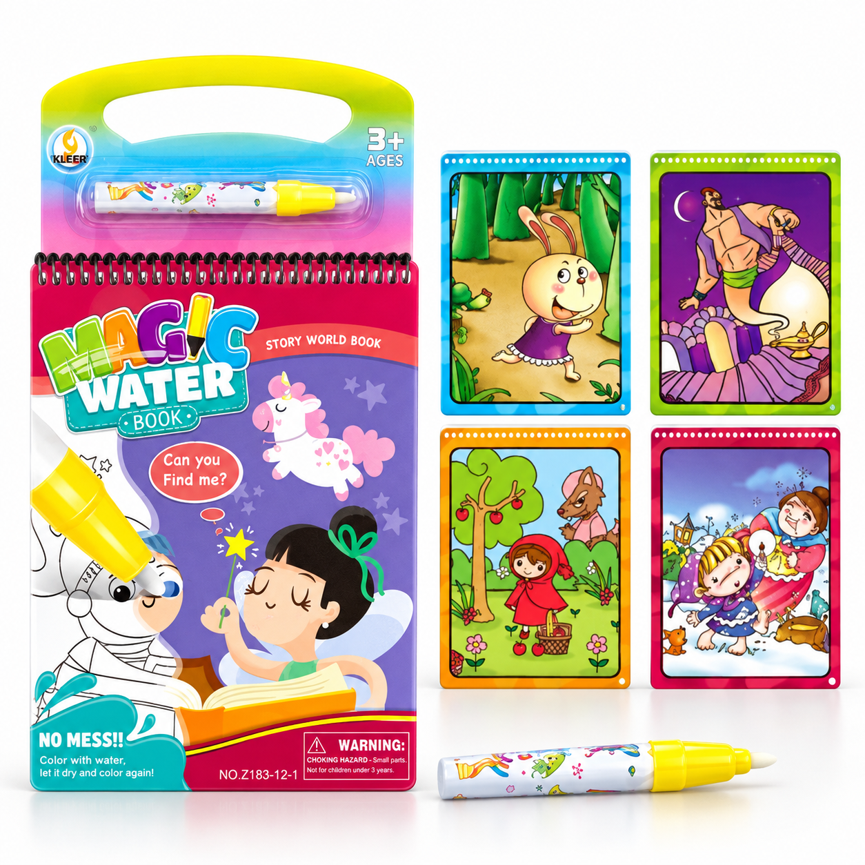 MAGIC WATER STORY COLORING BOOK