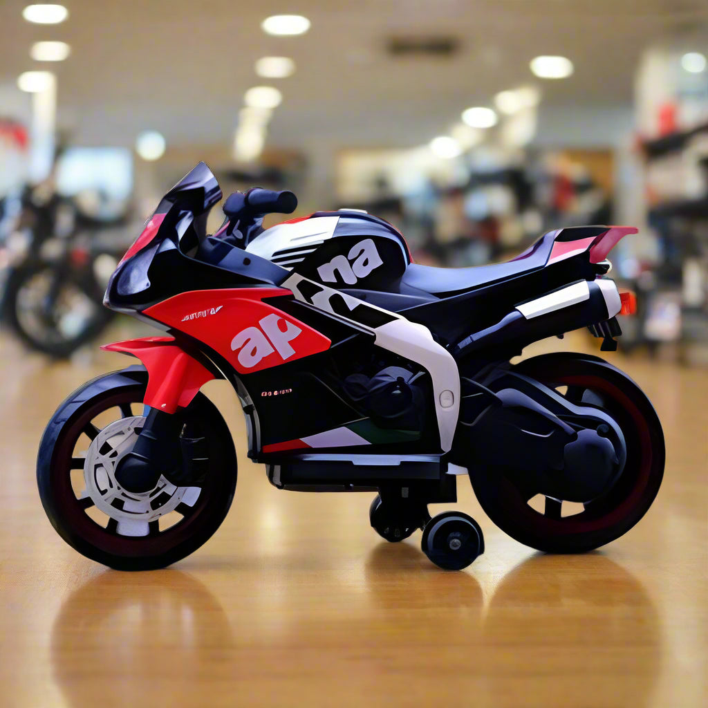 KIDS RIDE ON BIKE L-39" W-18" H-2FT