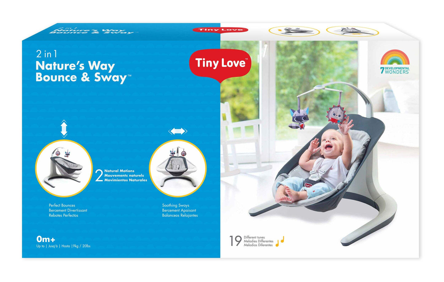 BABY SWING & BOUNCER 2 IN 1 TINY LOVE