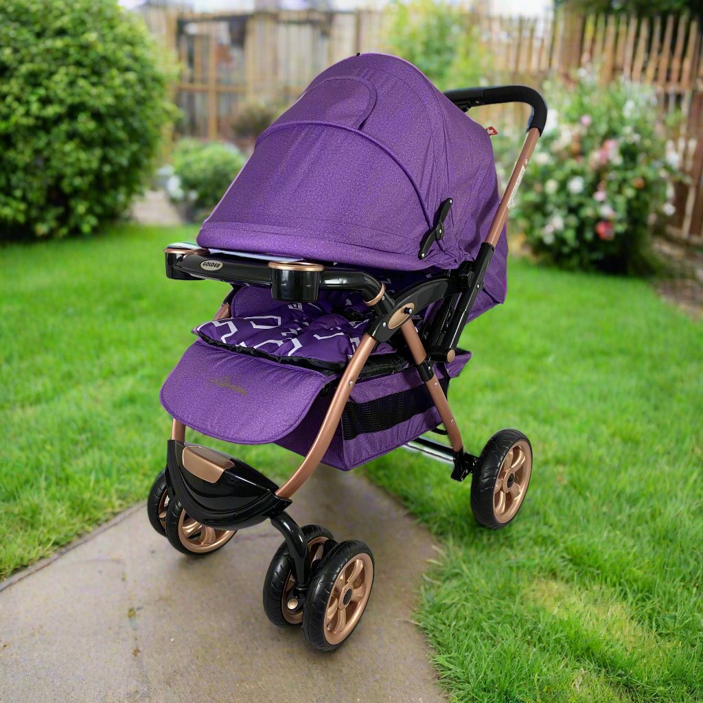 Golden baby stroller 3 in 1 sale