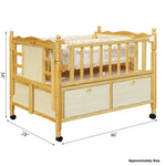 Junior Baby Cot With Swing & Drawer