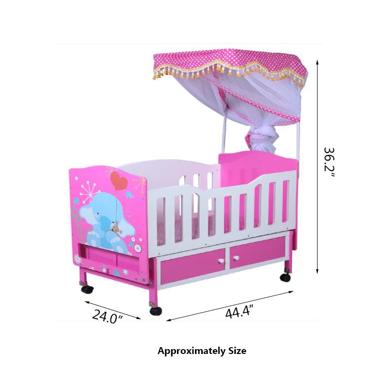 Junior Wood Baby Cot