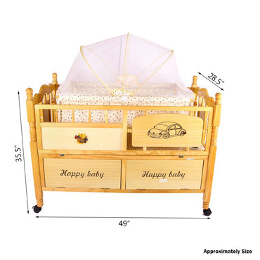 Junior Baby Cot with Swing