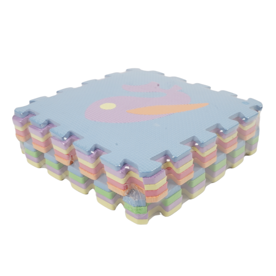 FOAM MAT ( 1 Feet by 1 Feet ) 9Pcs