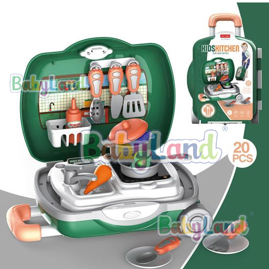 KITCHEN SET-KIDS TROLLY