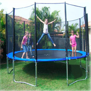 TRAMPOLINE JUMPING - 12FT WITH STAIR+NET