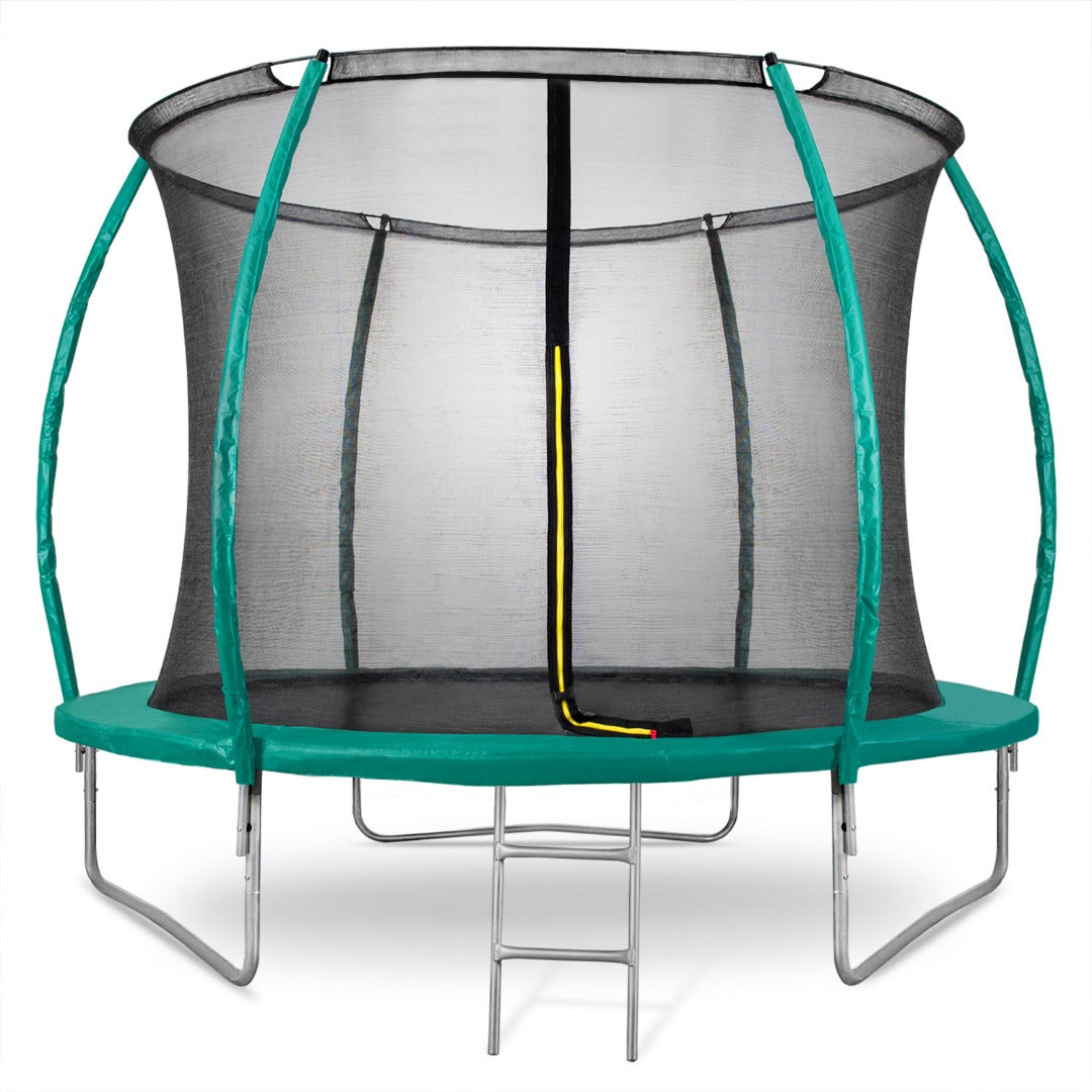 8FT TRAMPOLINE WITH STAIR & NET